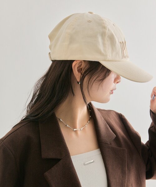 mystic（ミスティック）の「new mirrorキャップ（キャップ・レディース・ネイビー/オフホワイト・ONE SIZE）」の5枚目の写真