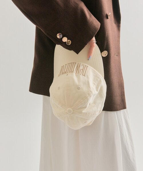 mystic（ミスティック）の「new mirrorキャップ（キャップ・レディース・ネイビー/オフホワイト・ONE SIZE）」の7枚目の写真