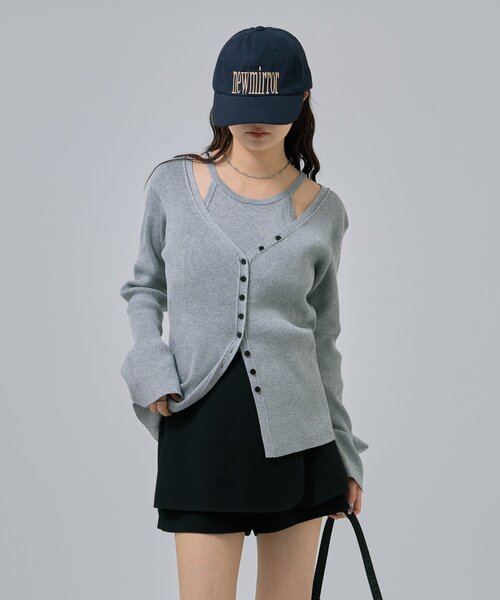 mystic（ミスティック）の「new mirrorキャップ（キャップ・レディース・ネイビー/オフホワイト・ONE SIZE）」の13枚目の写真