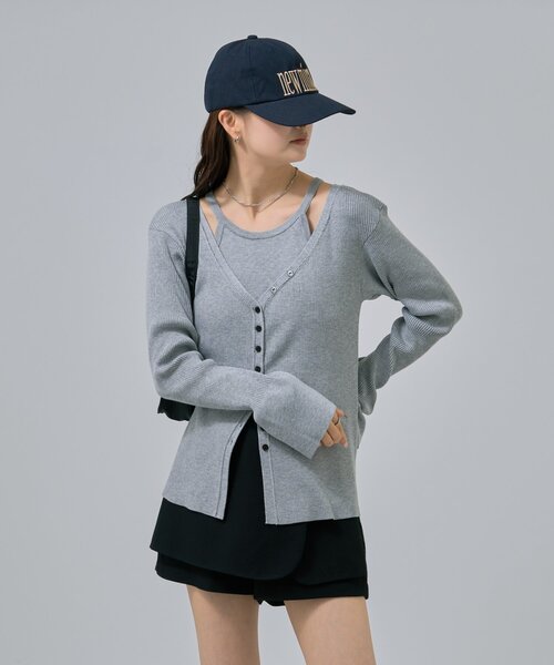 mystic（ミスティック）の「new mirrorキャップ（キャップ・レディース・ネイビー/オフホワイト・ONE SIZE）」の14枚目の写真