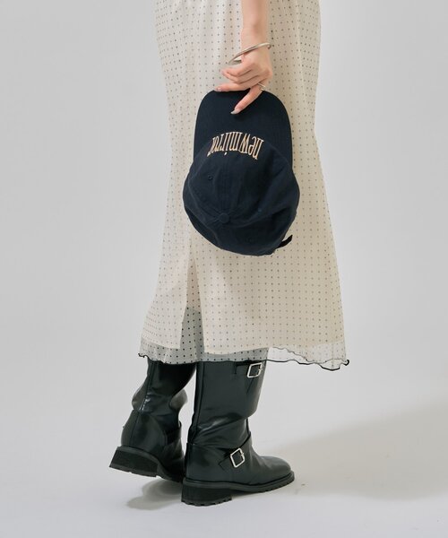 mystic（ミスティック）の「new mirrorキャップ（キャップ・レディース・ネイビー/オフホワイト・ONE SIZE）」の22枚目の写真