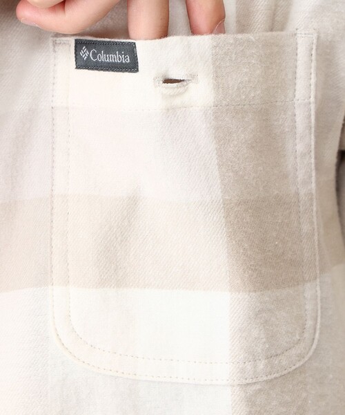 Columbia（コロンビア）の「Columbia／メンズ コーネルウッズ フランネル ロングスリーブシャツ チェック／コロンビア（シャツ/ブラウス・メンズ・ベージュ/ブラック/ネイビー/グリーン・XL/M/S/L）」の17枚目の写真