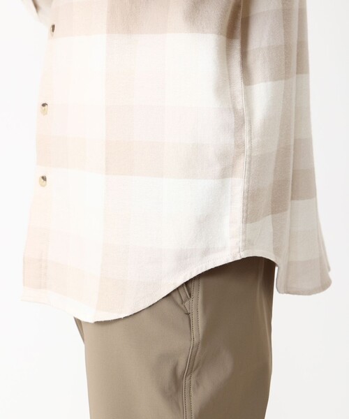 Columbia（コロンビア）の「Columbia／メンズ コーネルウッズ フランネル ロングスリーブシャツ チェック／コロンビア（シャツ/ブラウス・メンズ・ベージュ/ブラック/ネイビー/グリーン・XL/M/S/L）」の19枚目の写真