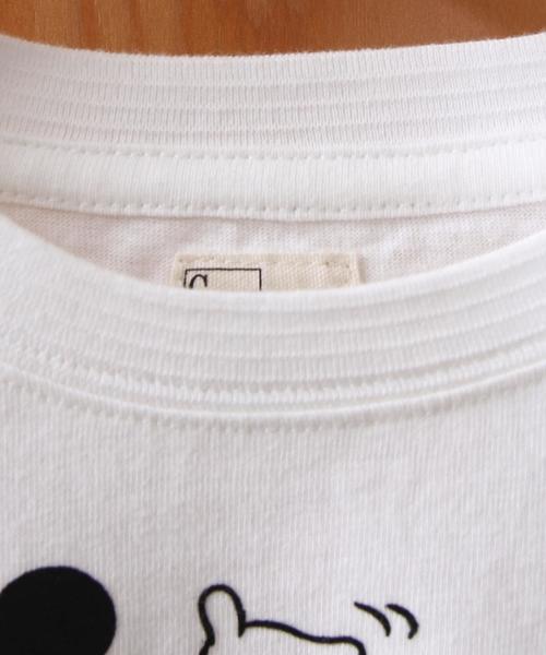 coen（コーエン）の「【coen kids】コーエン限定Disney(ディズニー)ポケットTシャツ(MICKEY&PLUTO)（100～150cm)（Tシャツ/カットソー・キッズ・オフホワイト/グレー・140/110/100/130/120/150）」の5枚目の写真