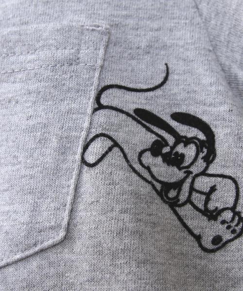 coen（コーエン）の「【coen kids】コーエン限定Disney(ディズニー)ポケットTシャツ(MICKEY&PLUTO)（100～150cm)（Tシャツ/カットソー・キッズ・オフホワイト/グレー・140/110/100/130/120/150）」の10枚目の写真