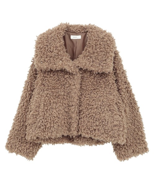 2025AW】プードルファーショートブルゾン（ブルゾン）｜earth