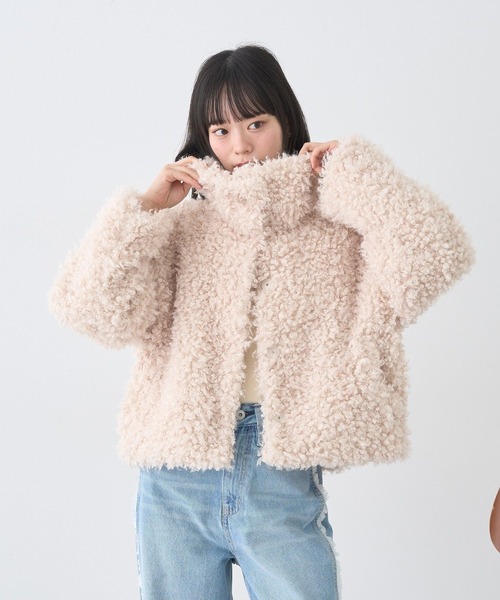 セール】【2025AW】プードルファーショートブルゾン（ブルゾン