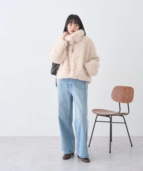 セール】【2025AW】プードルファーショートブルゾン（ブルゾン