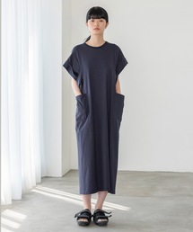 sneeuw | フォルデッドスリーブワンピース(ワンピース)