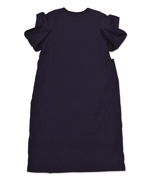 sneeuw（スニュウ）の「フォルデッドスリーブワンピース（ワンピース・レディース・レッド/ダークネイビー・ONESIZE）」の8枚目の写真