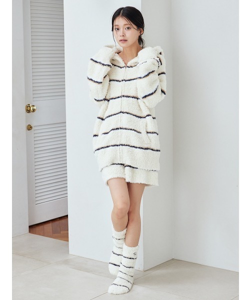 gelato pique（ジェラートピケ）の「ジェラートボーダーパーカ（ルーム