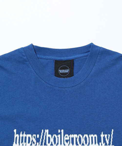 styles（スタイルス）の「BOILER ROOM BOILER ROOM TV LOGO SS25SS07（Tシャツ/カットソー・メンズ・ブルー・M/S）」の8枚目の写真
