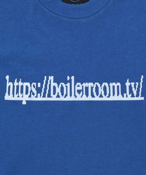 styles（スタイルス）の「BOILER ROOM BOILER ROOM TV LOGO SS25SS07（Tシャツ/カットソー・メンズ・ブルー・M/S）」の2枚目の写真
