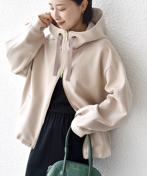 WEB限定】〈手洗い可能〉ダンボール ダブルジップ フーディー 2