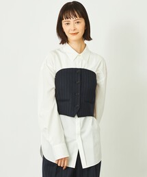 GREY LABEL ウールビスチェ