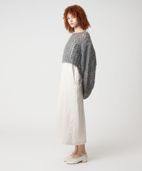 6(ROKU)＞モヘヤウール メッシュ ニット（ニット/セーター）｜6