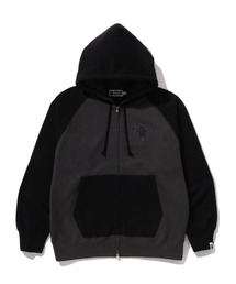 新品♡ アベイシングエイプ ワンポイント ジップフーディ APE パーカーS A BATHING APE｜ア ベイシング エイプ（メンズ）のパーカー