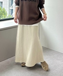 PUAL CE CIN | 【＠sein___000 セレクト】ソフトツイルバイヤススカート(スカート)