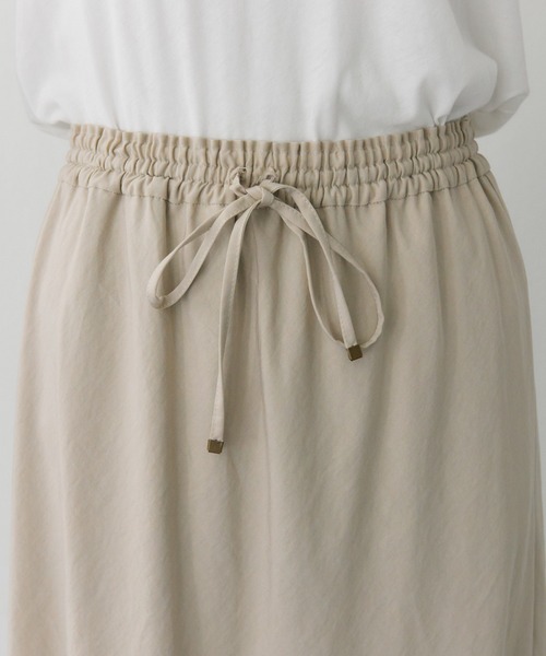 PUAL CE CIN（ピュアルセシン）の「【＠sein___000 セレクト】ソフトツイルバイヤススカート（スカート・レディース・ブラック/グレイッシュベージュ/オリーブ・FREE）」の22枚目の写真