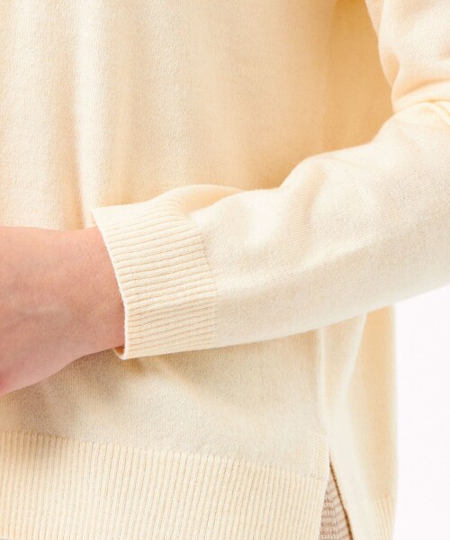 MACKINTOSH PHILOSOPHY(マッキントッシュ フィロソフィー)の「【WEB&一部店舗限定】バッキンガムベア ワッペンクルーネックニット(ニット/セーター・レディース・ブラック/ホワイト系その他/ダークネイビー/パープル系その他4/ブラウン/グレー系その他2・38)」の14枚目の写真