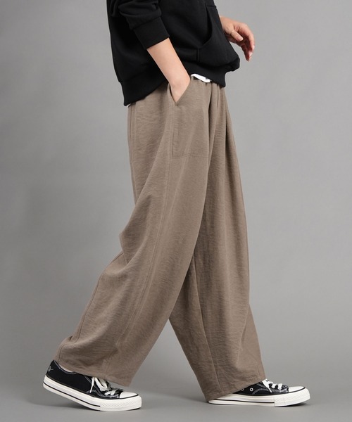 セール】ピーチ起毛 コクーンパンツ（その他パンツ）｜laurea
