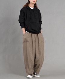 Fetchcollection（フェッチコレクション）の「ピーチ起毛　コクーンパンツ（その他パンツ）」