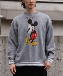 【Disney/ディズニー】アートワークデザイン ジャガードニット セーター