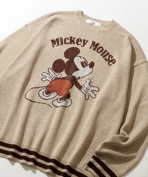 サンプル画像ニットのみDisneyとサンリオetc… ☆SALE☆ディズニーキャラクター/ニットプルオーバー_マシン