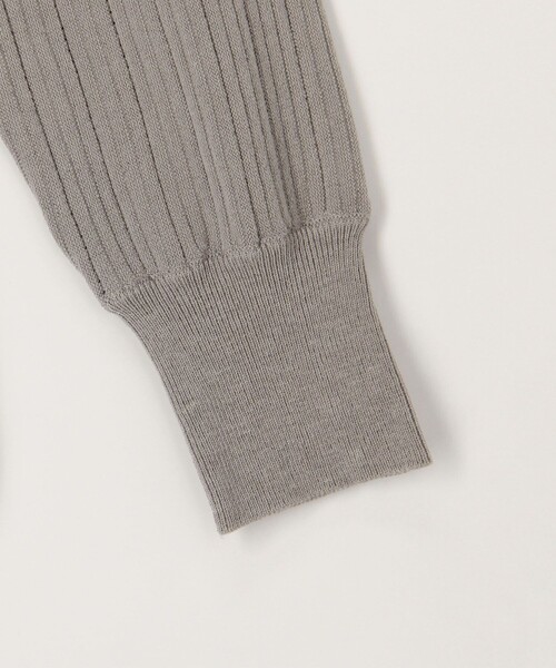 MICO COULIER(ミコクリエ)の「ティアードリブニットプルオーバー(ニット/セーター・レディース・ブラウン/レッド/グレー・38)」の16枚目の写真