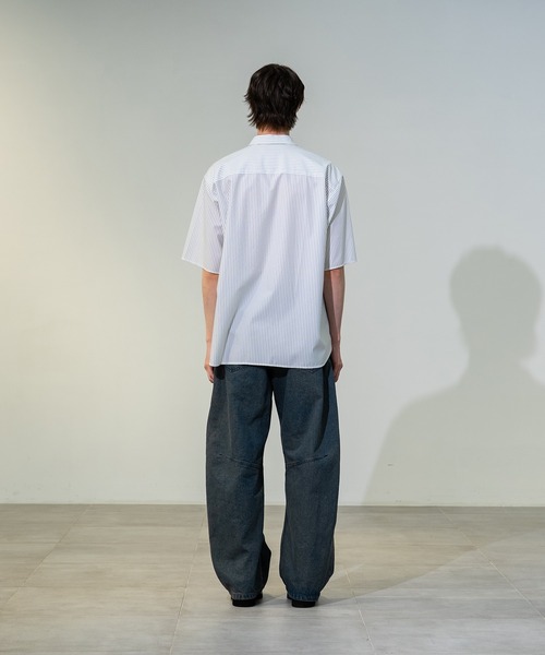 CITY TOKYO(シティトウキョウ)の「【CITY TOKYO/シティートーキョー】フェードバレルデニムパンツ(デニムパンツ・メンズ・ライトブルー/グレー・2/3)」の11枚目の写真