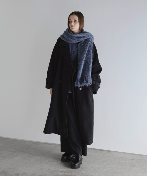 セール】ボリュームフェザーフリンジマフラー（マフラー）｜SOCCE