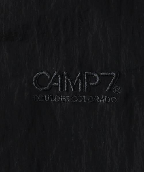 CAMP7（キャンプセブン）の「CAMP7(キャンプ7)【メンズ】ワッシャーナイロン中綿スタンドネックベスト（その他アウター・メンズ・グレー/ブラック・M/L/XL）」の3枚目の写真
