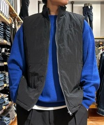 CAMP7 | 【CAMP7】ワッシャーナイロン中綿スタンドネックベスト(トレンド/カジュアル)(その他アウター)