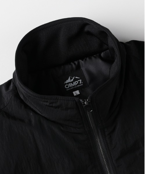 CAMP7（キャンプセブン）の「【CAMP7】ワッシャーナイロン中綿スタンドネックベスト(トレンド/カジュアル)（その他アウター・メンズ・グレー/ブラック・M/L/XL）」の5枚目の写真