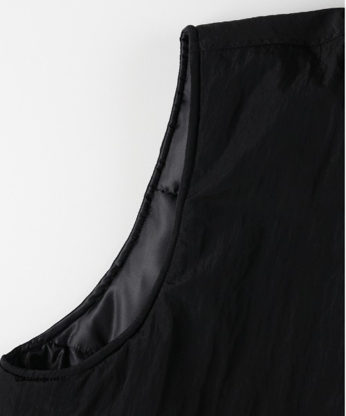 CAMP7（キャンプセブン）の「【CAMP7】ワッシャーナイロン中綿スタンドネックベスト(トレンド/カジュアル)（その他アウター・メンズ・グレー/ブラック・M/L/XL）」の7枚目の写真