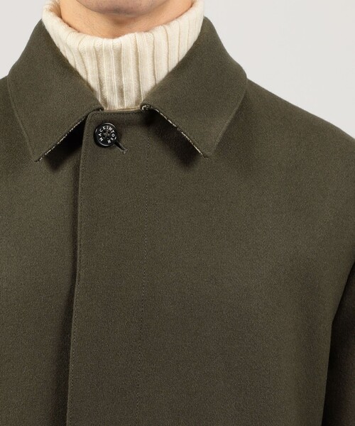 Mackintosh（マッキントッシュ）の「【別注】MACKINTOSH DUNKELD ウールステンカラーコート（ステンカラーコート・メンズ・ネイビー/チャコールグレー/カーキ・36/38/40）」の9枚目の写真