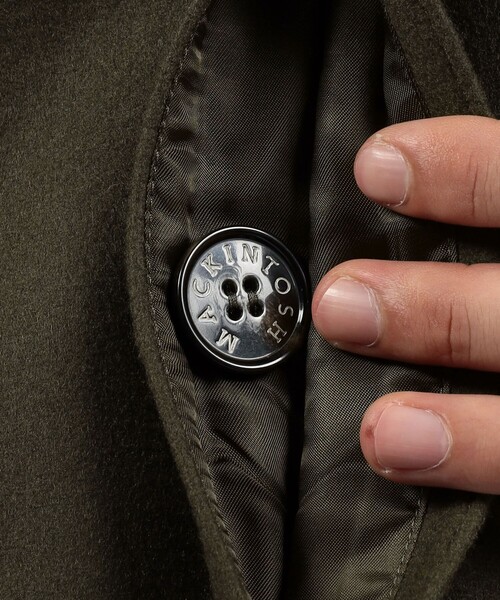 Mackintosh（マッキントッシュ）の「【別注】MACKINTOSH DUNKELD ウールステンカラーコート（ステンカラーコート・メンズ・ネイビー/チャコールグレー/カーキ・36/38/40）」の17枚目の写真