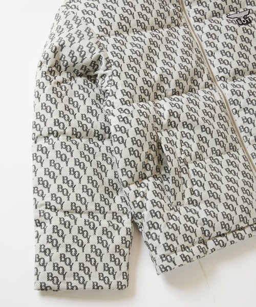BOY LONDON(ボーイロンドン)の「【BOY LONDON】BOY MONOGRAM JACQUARD DOWN JACKET GREY(ダウンジャケット/コート・メンズ・グレー・X-LARGE/LARGE/MEDIUM)」の9枚目の写真