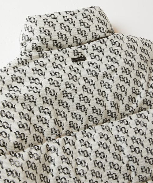 BOY LONDON(ボーイロンドン)の「【BOY LONDON】BOY MONOGRAM JACQUARD DOWN JACKET GREY(ダウンジャケット/コート・メンズ・グレー・X-LARGE/LARGE/MEDIUM)」の10枚目の写真