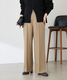 COLLAGE GALLARDAGALANTE | ウールライクストレートパンツ/セットアップ可(スラックス)