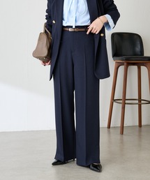 COLLAGE GALLARDAGALANTE | ウールライクストレートパンツ/セットアップ可(スラックス)