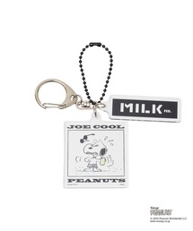 MILKFED.（ミルクフェド）の「MILKFED. × PEANUTS JOE COOL COMIC KEYCHAIN（キーホルダー）」