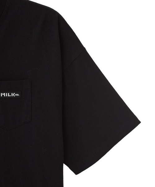 MILKFED.(ミルクフェド)の「BAR LOGO POCKET TEE(Tシャツ/カットソー・レディース・ライトピンク/ブラック/オートミール・L/M)」の19枚目の写真