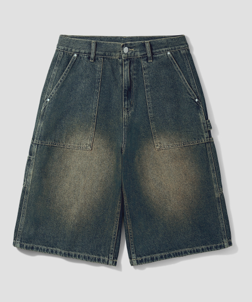 AGOD（エージーオーディー）の「カーペンター デニム バミューダショーツ [ヴィンテージ]（その他パンツ・レディース・その他・SMALL/MEDIUM/X-LARGE/LARGE）」の5枚目の写真