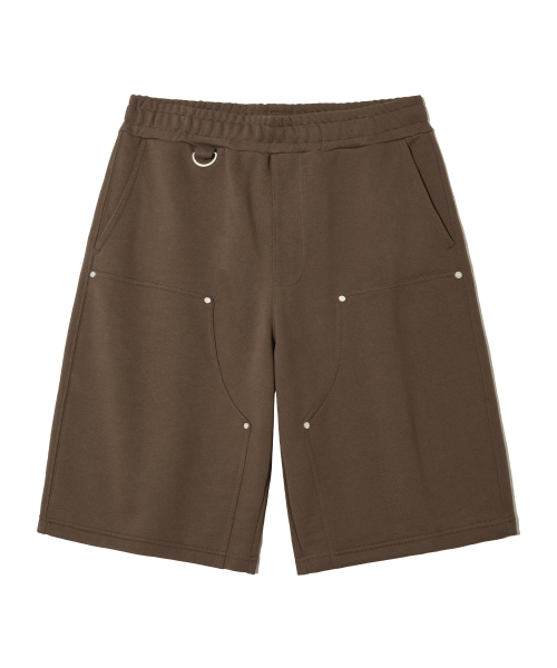 F.ILLUMINATE(フィルミネイト)の「キーホルダーループスウェットショーツ-ブラウン(その他パンツ・レディース・その他・SMALL/MEDIUM/LARGE)」の2枚目の写真
