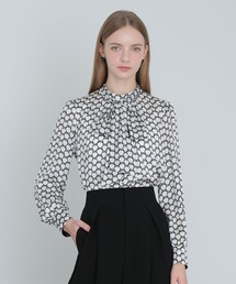 ANAYI（アナイ）の「シアーチェックパフスリーブ ブラウス（シャツ