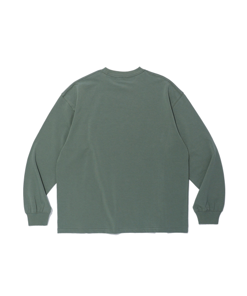 FREEDOM（フリーダム）の「クラックボンロゴロングスリーブ（カーキ）（Tシャツ/カットソー・メンズ・その他・XX-LARGE/XXX-LARGE/XXXX-LARGE/LARGE/X-LARGE）」の2枚目の写真
