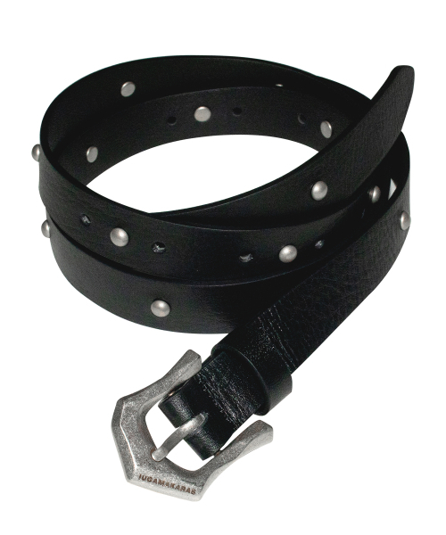 IUGAMAKARAS(イウガマカラス)の「Studded Bumpy Buckle Belt (20mm)(ベルト・レディース・その他・FREE)」の1枚目の写真
