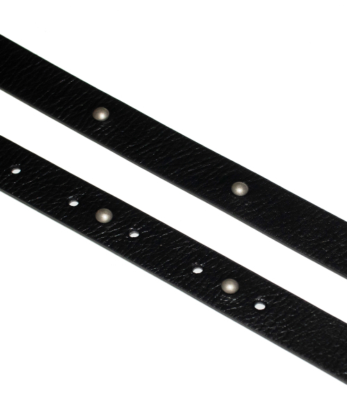 IUGAMAKARAS(イウガマカラス)の「Studded Bumpy Buckle Belt (20mm)(ベルト・レディース・その他・FREE)」の7枚目の写真