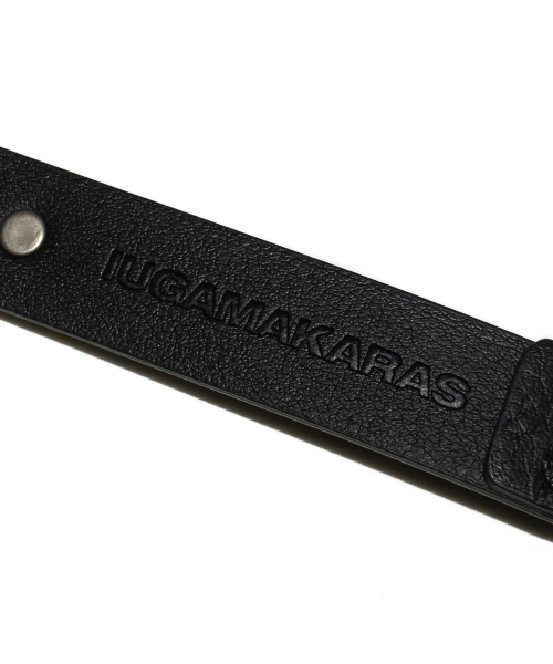 IUGAMAKARAS(イウガマカラス)の「Studded Bumpy Buckle Belt (20mm)(ベルト・レディース・その他・FREE)」の8枚目の写真